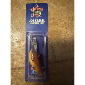 REBEL FISHING LURE VINTAGE JOE CAMEL HUMPBACK LURE FROM JOES TACKLE SHOP NEW